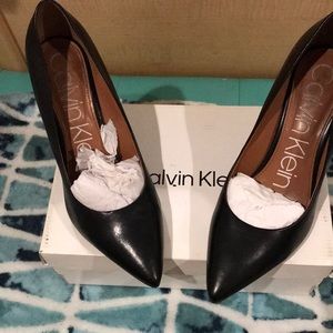 Black Calvin Klein Pumps